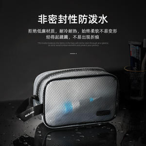 Bolsa de Aseo Rectangular Niceland, de Nailon Resistente al Agua, Organizador de Maquillaje Portátil de Viaje, Bolsa de Almacenamiento para Baño - Product Image 4