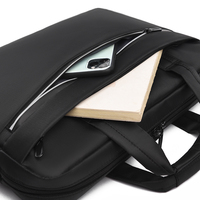 Sac de transport pour ordinateur portable Oxford léger unisexe avec logo personnalisé vente en gros de haute qualité durable et étanche porte-documents style sac à main