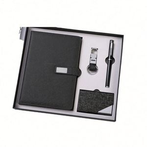 Personalized Paper Business Card Holder and <b>Notebook</b> <b>Set</b>-Business Cultural Creative Corporate Event Gift Box Thanksgiving - Product Image 5