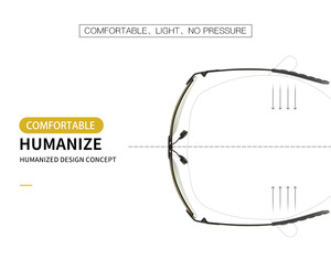 La noche de conducción gafas Anti-Glare TAC polarizado HD noche claridad de visión lentes gafas de seguridad - Product Image 5