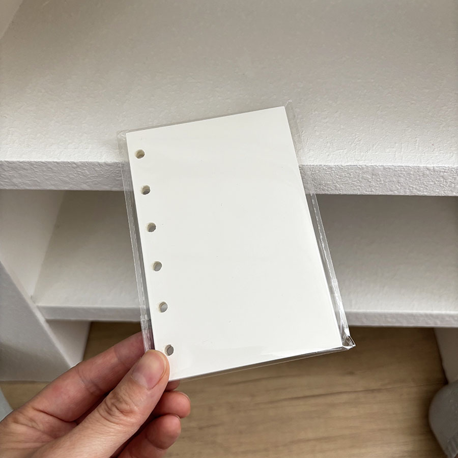 Pagina interna bianca vuota