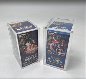 Boîte de présentation en acrylique personnalisée pour cartes de collection One Piece, série manga japonaise, en anglais et en japonais, vente en gros - Product Image 4