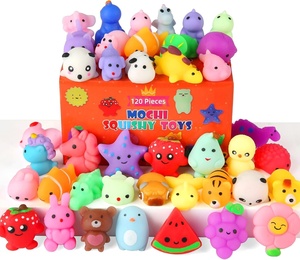 Jouets Mochi Squishy de Noël, lot de 30 pièces, jouets sensoriels en caoutchouc souple pour soulager le stress, pour enfants, garçons, filles, cadeaux de fête - Product Image 4