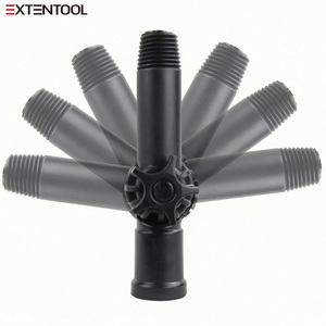 Có thể điều chỉnh kính thiên văn cực với làm sạch bàn chải cho extentool nước ăn cửa sổ làm sạch hệ thống bền nhôm công cụ - Product Image 5