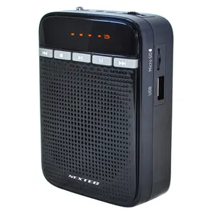 Funzione Radio FM amplificatore vocale portatile megafono Pro altoparlante a tromba