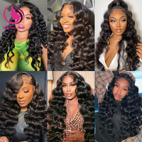 Paquetes de cabello humano de onda suelta, venta al por mayor, extensiones de cabello Remy brasileño, paquetes 9A 10A 12A, tejido de cabello virgen humano