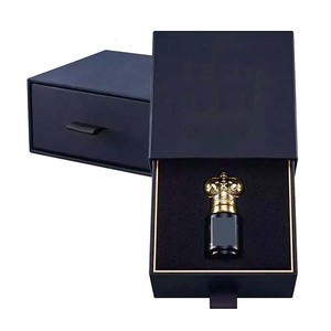 Sang Trọng Tùy Chỉnh Logo Nước Hoa Chai Atomizer Hộp Bao Bì Mỹ Phẩm Nước Hoa Bộ Quà Tặng Hộp Với Ribbon Ngăn Kéo Mỹ Phẩm Nước Hoa Hộp - Product Image 2