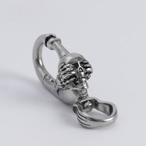 Llaveros de Lujo Estilo Punk, Acero Inoxidable 316L, Accesorios de Joyería de la Marca Ghost, Hechos a Medida en Fábrica - Product Image 2