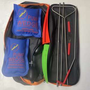 Kit d'ouverture d'urgence universel pour portières de voiture (8 pièces/sac) – Outil de déverrouillage en cas de perte de clé, pompe à air, accessoires de style automobile - Product Image 1