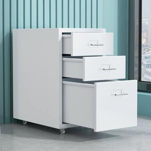 2025 penyimpanan kapasitas besar ruang belajar Rumah Sakit tahan aus 3 laci warna merah muda <span class=keywords><strong>File</strong></span> baja kabinet seluler - Product Image 6