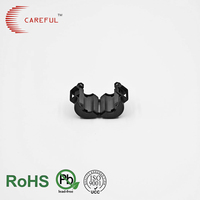 Snap on Split Ferrite Core Clamp Choke EMI Noise Filter for Electronic Equipment Wiring 8mm Inner Diameter 80B