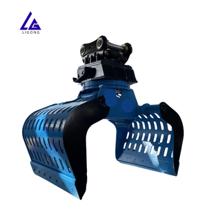 Grappin de tri rotatif pour excavatrice, pour la manipulation de bois, roches et débris, usage en construction et <span class=keywords><strong>agricole</strong></span>, compatible avec excavatrices de 1 à 50 tonnes - Product Image 3