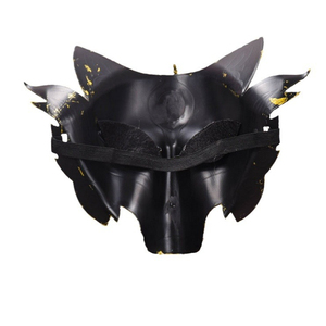 Máscara <span class=keywords><strong>de</strong></span> Cabeza <span class=keywords><strong>de</strong></span> Lobo Anti Cheat Light Block, Aterradora y Divertida para Juego <span class=keywords><strong>de</strong></span> Hombre Lobo, Accesorios para Fiesta <span class=keywords><strong>de</strong></span> Disfraces <span class=keywords><strong>de</strong></span> Halloween - Product Image 3
