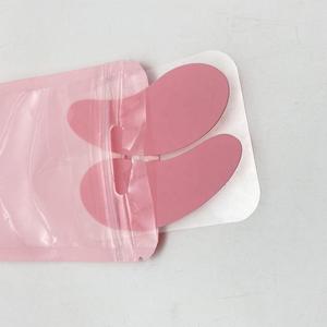 Patchs oculaires en silicone réutilisables anti-rides avec logo personnalisé pour la vente en gros OEM, impression par tampon, soins de la peau - Product Image 5