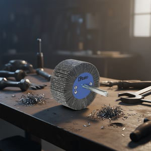 Ttake Abrasive Cloth Flap Wheel 60x40 Mm 6 Mm Shaft Zirconia For Metal Grinding - Product Image 3