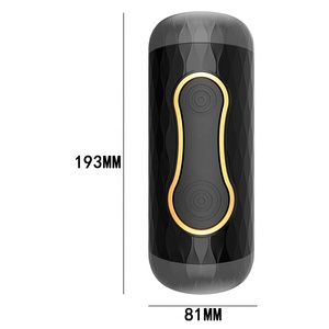El mejor espacio cápsula masturbador de doble canal vagina artificial taza bolsillo chupando hombre masturbador sexo productos - Product Image 3