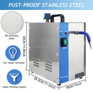 Hoogwaardige tandtechnische apparatuur, tandreinigingsmachine, 2L stoomreiniger - Product Image 4