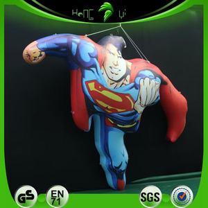 Hongyi tùy chỉnh Inflatable phim hoạt hình mô hình nhân vật Inflatable siêu nhân mô hình - Product Image 5