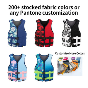 <span class=keywords><strong>Gilet</strong></span> de sauvetage en néoprène pour adultes avec poches, flottabilité élevée, aide à la natation pour le kayak, la pêche, la navigation de plaisance, les sports nautiques - Product Image 3