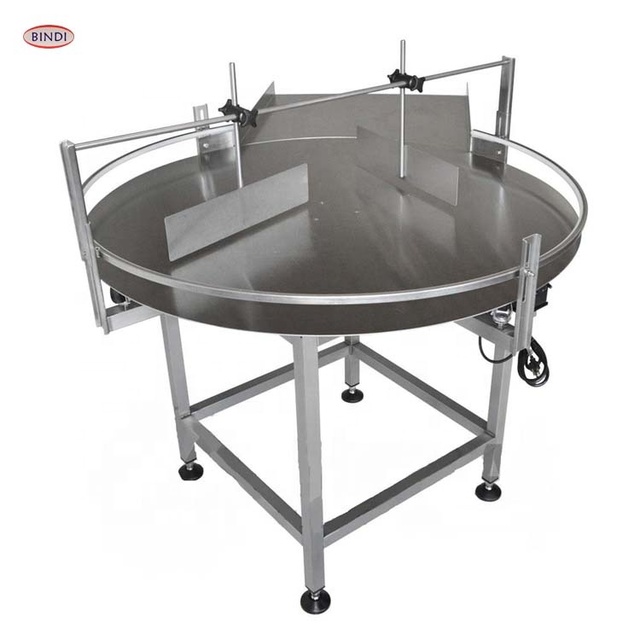 Hot Selling Portable Stainless Steel Rotary Table Conveyor