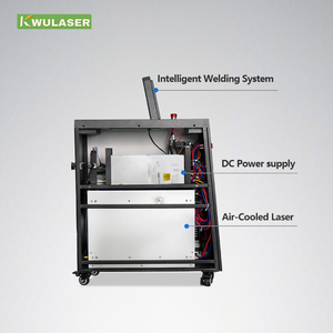 ماكينة لحام ليزر ألياف محمولة عالية الجودة 4 في 1 بتبريد هوائي من الألومنيوم بقوة 1600 واط للحام الألومنيوم، تصنيع حسب الطلب - Product Image 3