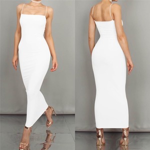 <span class=keywords><strong>Robe</strong></span> <span class=keywords><strong>longue</strong></span> <span class=keywords><strong>moulante</strong></span> sans manches pour femmes, vente chaude d'été, <span class=keywords><strong>robe</strong></span> élégante pour femmes, <span class=keywords><strong>robe</strong></span> maxi - Product Image 4