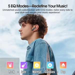 Tai nghe không dây Bluetooth 5.4 TWS HE-076D năm <span class=keywords><strong>2025</strong></span>, âm trầm nổi bật, khử tiếng ồn ANC - Product Image 4