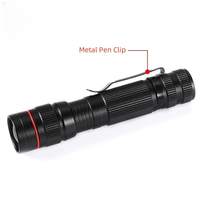 Mini lampe torche LED EDC pratique en alliage d'aluminium de haute qualité, bon marché, avec logo gratuit, étanche IP54, lumière du jour 6000K, lampe torche stylo
