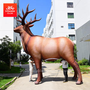 Anpassbare aufblasbare 360-Grad-Werbefigur Custom Elk Animal Cartoon für Marketing & Promotions - Product Image 6
