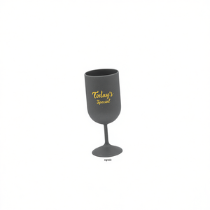 Copa de Vino con Tallo de Plástico PP de 180 ml, Libre de BPA, Colorida, para Fiestas, Hecha en Italia, Marca Calice Fashion - Product Image 2