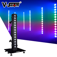 Barre LED VSHOW L10 Gamut Outdoor 14 * 25W RGBWYLP 7-en-1 à pixels avec contrôle DMX pour effets de lavage paysager et architectural IP66