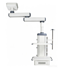 F02MP-<strong>Y12A</strong> Vertical Lifting Electric Dual-arm Surgical Tower, Horizontal Rotation Angle 0&deg;-340&deg;, Double-layer Platform. - Product Image 1