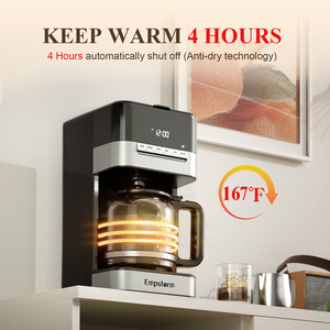 Empstorm <strong>Best</strong> <strong>Supplier</strong> Commercial Prices Glass Pot Electric 120v Drip Coffee Machine Americano 12 Cups Coffee Maker in Stock - Product Image 6