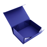 Boîte cadeau magnétique pliante en papier d'art rigide fait main de luxe imprimé de logo personnalisé boîtes d'emballage de parfum en carton pour bijoux