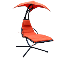 Balancelle de loisirs hamac avec toit mobilier d'extérieur Mobilier d'extérieur confortable