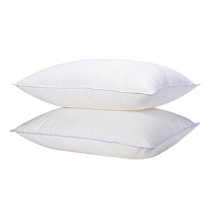 Cuscini da letto rettangolari di lusso di alta qualità con imbottitura in microfibra 3D, rivestimento traspirante alternativo, riduce il dolore al collo, misura King - Product Image 2