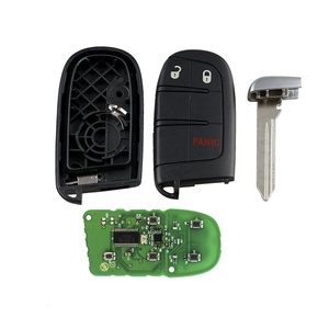 Venta al por mayor OEM 3 botones llave de coche Fob entrada remota sin llave para 2014 - 2022 Jeep <span class=keywords><strong>Grand</strong></span> Cherokee 7812A-40821302 433MHz - Product Image 6