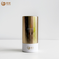 Tube en carton recyclé rond pour cosmétiques, boîte cylindrique pour outils de maquillage, parfum, bougie, emballage d'huiles essentielles