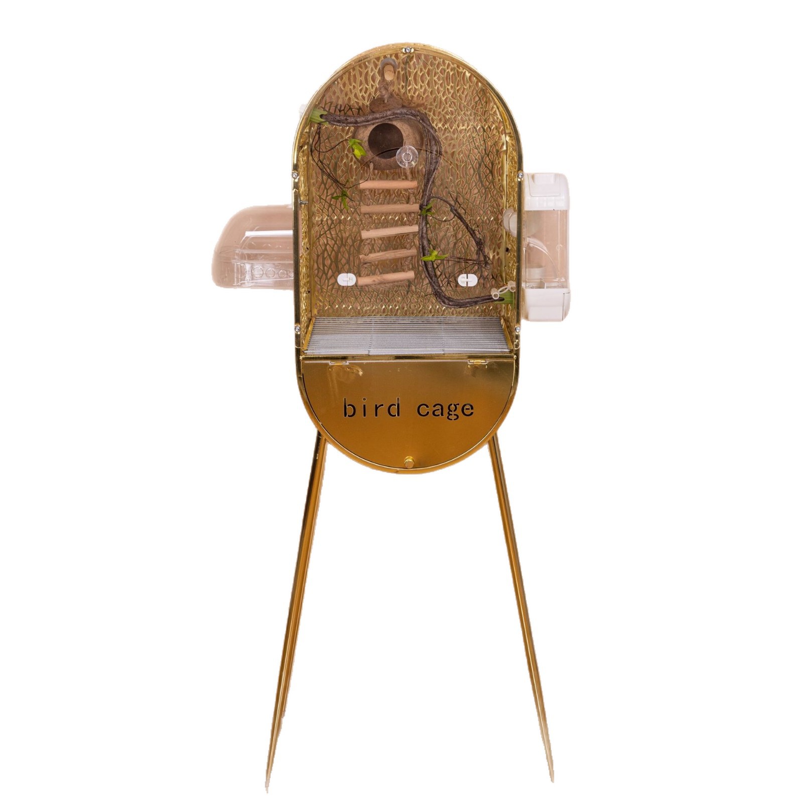 gold bird cage lovers seat