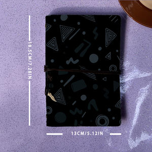 สมุดโน้ตที่ทำด้วยมือสุด A6ของขวัญแสนสนุกสำหรับลูกพี่ลูกน้องที่งา<span class=keywords><strong>น</strong></span>รวมตัวใหม่เหมาะสำหรับคำบรรยายภาพ<span class=keywords><strong>ครอบครัว</strong></span>และเรื่องราวที่มีสามเหลี่ยมวงกลม - Product Image 4