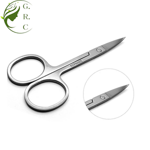 Petits <span class=keywords><strong>ciseaux</strong></span> <span class=keywords><strong>à</strong></span> <span class=keywords><strong>sourcils</strong></span> professionnels en acier inoxydable avec logo personnalisé, outil de soin de beauté, <span class=keywords><strong>ciseaux</strong></span> de manucure - Product Image 2