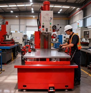 Máquina Perforadora de Cilindros Hidráulica Vertical de Alta Precisión con Función de Soldadura para Reparación de Bloques de Motor - Product Image 4