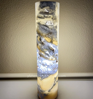 Lampe de table en marbre onyx alabastre de haute qualité au design élégant, idéale pour appartement, hôtel et villa - Vente flash