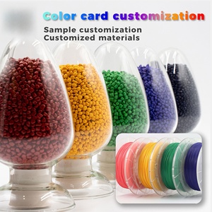 Film PLA PETG de qualité industrielle à faible rétrécissement et haute fluidité, granulés de couleur pour impression 3D, marque JIANXING, fournisseur pour petites commandes - Product Image 1