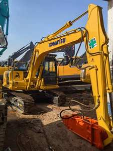 Excavadora sobre orugas Komatsu de segunda mano, de 12,6 toneladas, fabricada en Japón, con motor y motor, embalaje original importado, 1 unidad, 2 unidades - Product Image 2