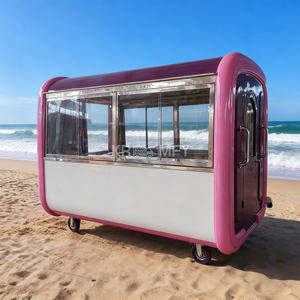 Coffee Design Vending Cart Customized Van Fully Equipped Mobile Food Truck - Product Image 5