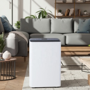 Deumidificatore Elettrico Silenzioso da 12L Portatile con Funzione di Purificazione dell'Aria e Controllo Intelligente dell'Umidità per Uso Domestico e Ufficio - Product Image 4