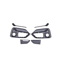 Couverture de phare antibrouillard avant de pare-chocs de voiture en matériau ABS PP de Style SI pour HONDA CIVIC 2020-2016 2022