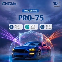 La série de films pour fenêtres CNGfilm Pro-75 offre une garantie de 10 ans et une excellente protection contre la lumière et les UV.
