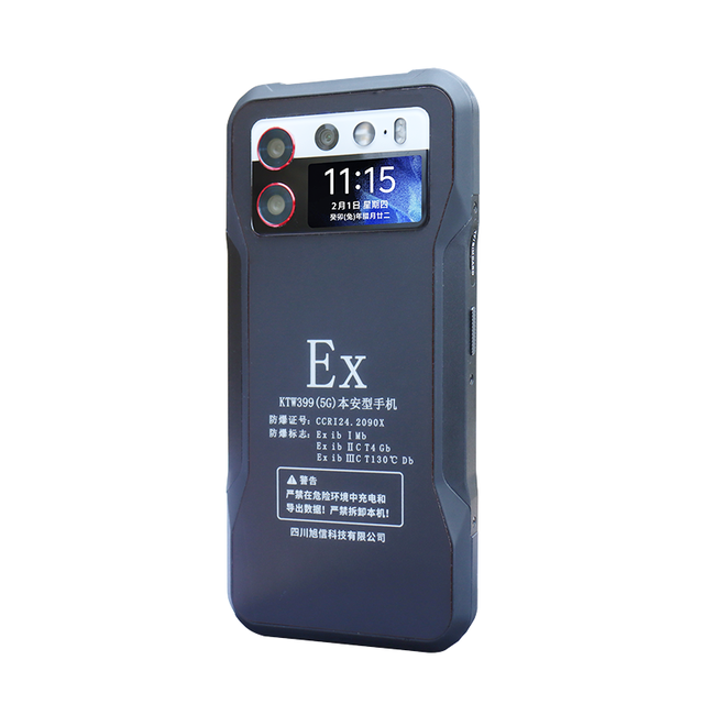 5G Intrinsically Safe Explosion-Proof Android 13 Smartphone 12GB/256GB Storage IP68 Waterproof NFC 50MP Camera Night Vision Oil